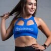 @theGym Athletic Sports Bra - Blue