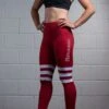 @theGym Athletic Leggings - Red