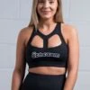 @theGym Athletic Sports Bra - Black