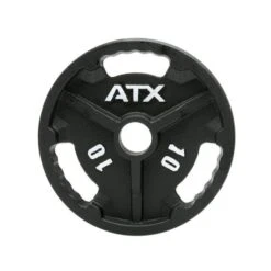 10kg ATX Premium Cast Iron Tri-Grip Olympic Weight (1of)