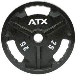 25kg ATX Premium Cast Iron Tri-Grip Olympic Weight (1of)