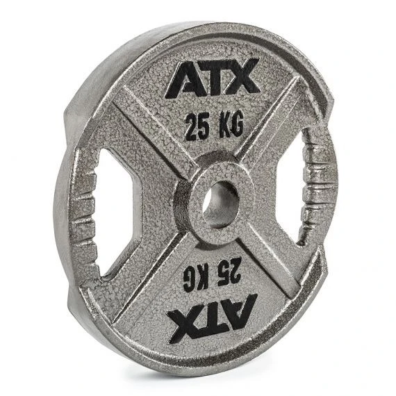 ATX Hammertone Olympic Cast-Iron Weight Plates - Image 5