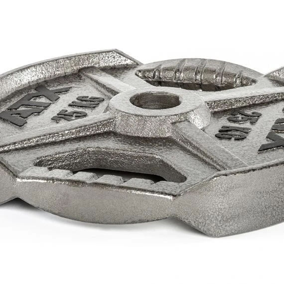 ATX Hammertone Olympic Cast-Iron Weight Plates - Image 4