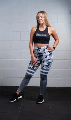 @theGym Grey-Camo Leggings
