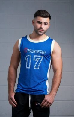 @theGym Unisex Baller Tank Vest - Blue