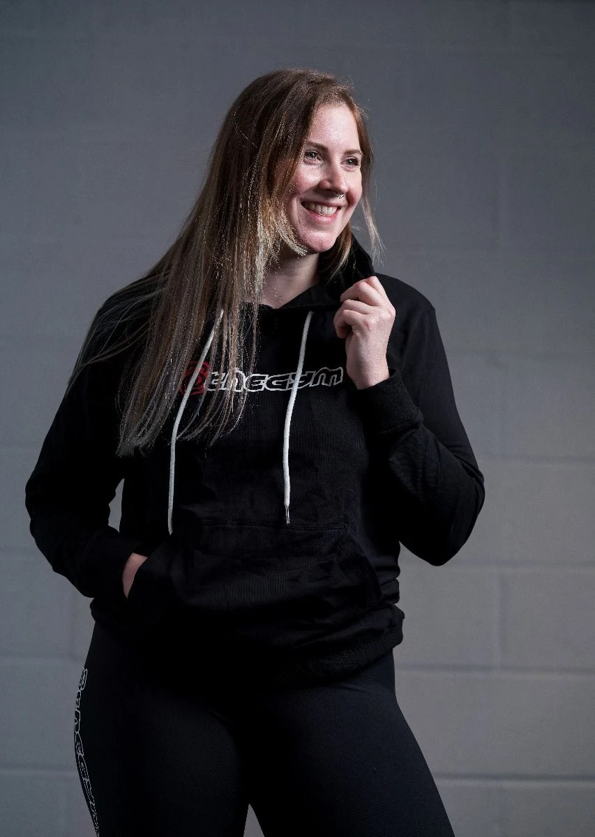 @theGym Unisex Lightweight Classic Hoodie - Black - Image 4