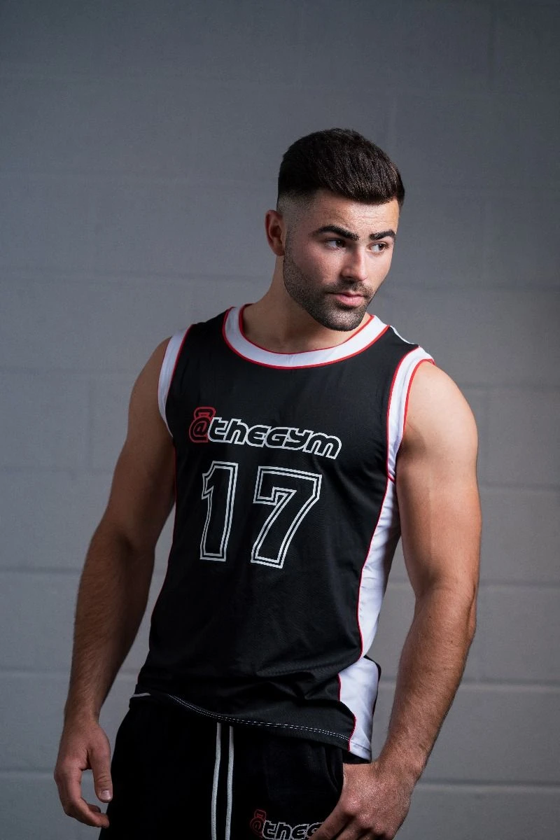@theGym Origin Baller Tank Vest - Black - Image 11