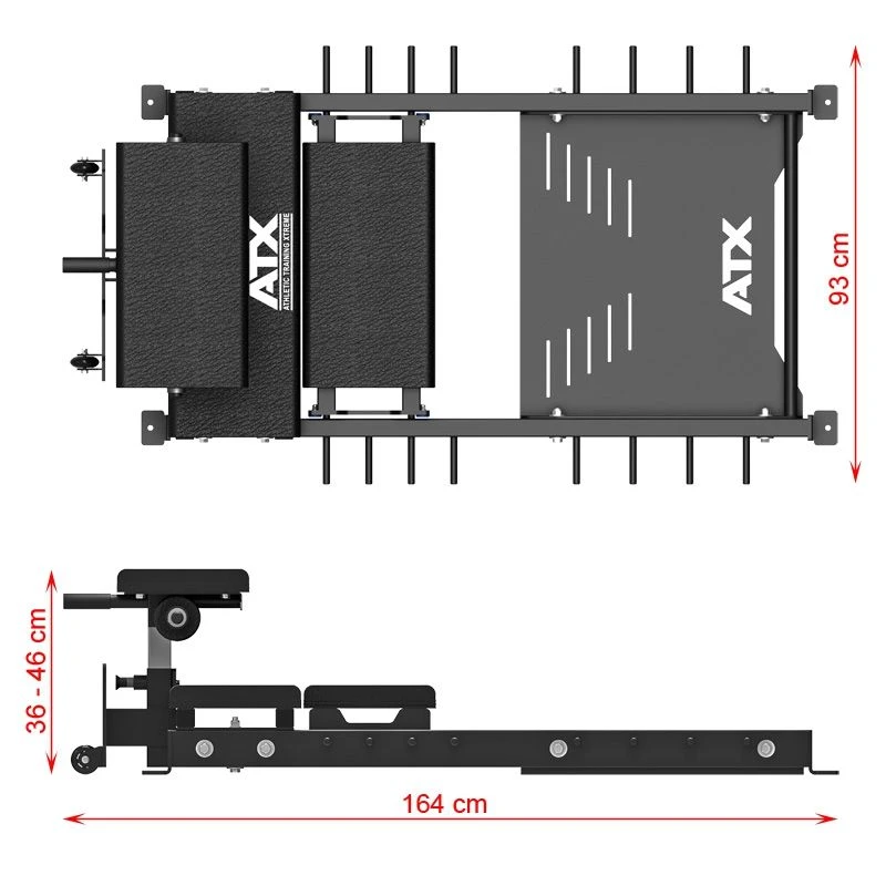 ATX Multi-use Glutes And Hips Thruster Bench GLS-800 - Image 4