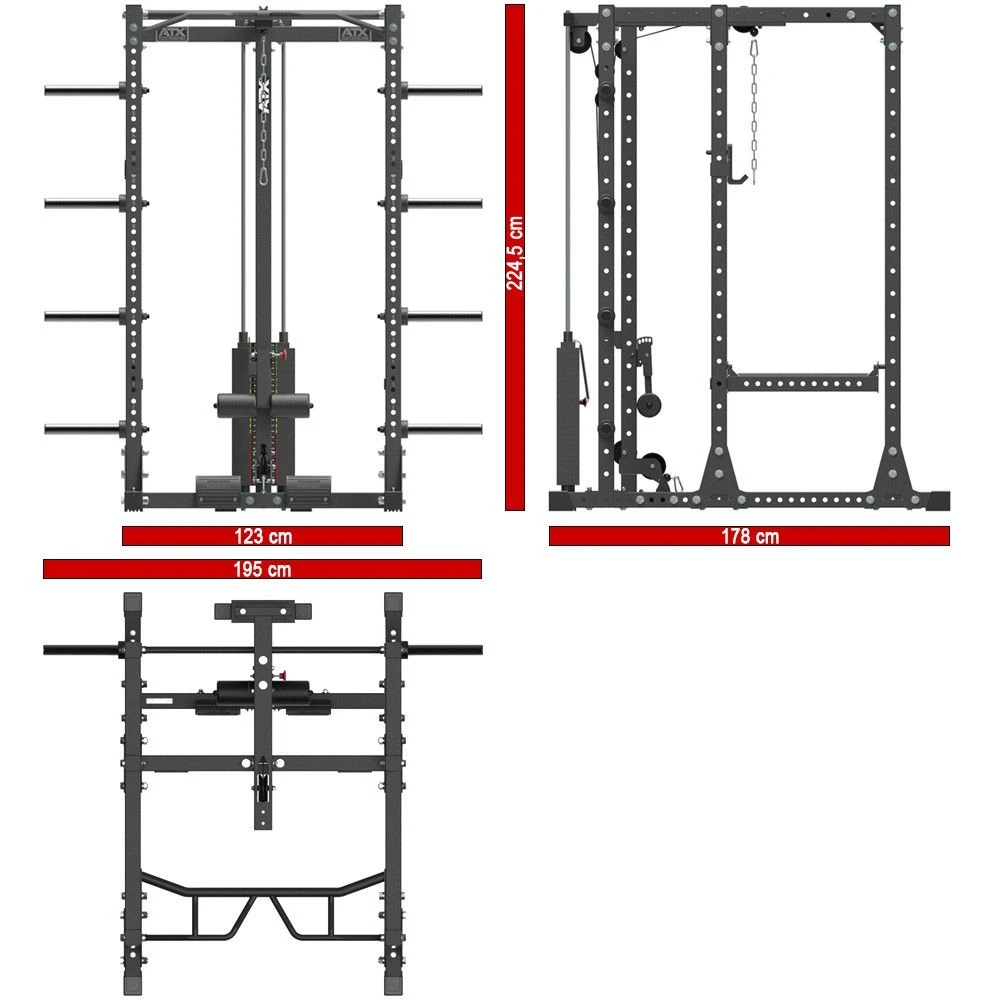ATX Power Cage PCX-750 + Stack Weight Lat Pulldown - Image 3