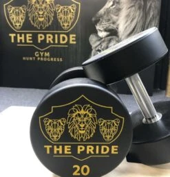 Custom Logo Pro Urethane Dumbbells Set
