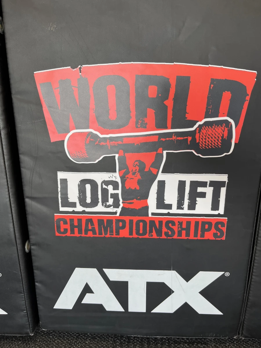 ATX Strongman Log Drop Pads (Pair) - Own Logo Option - Image 2