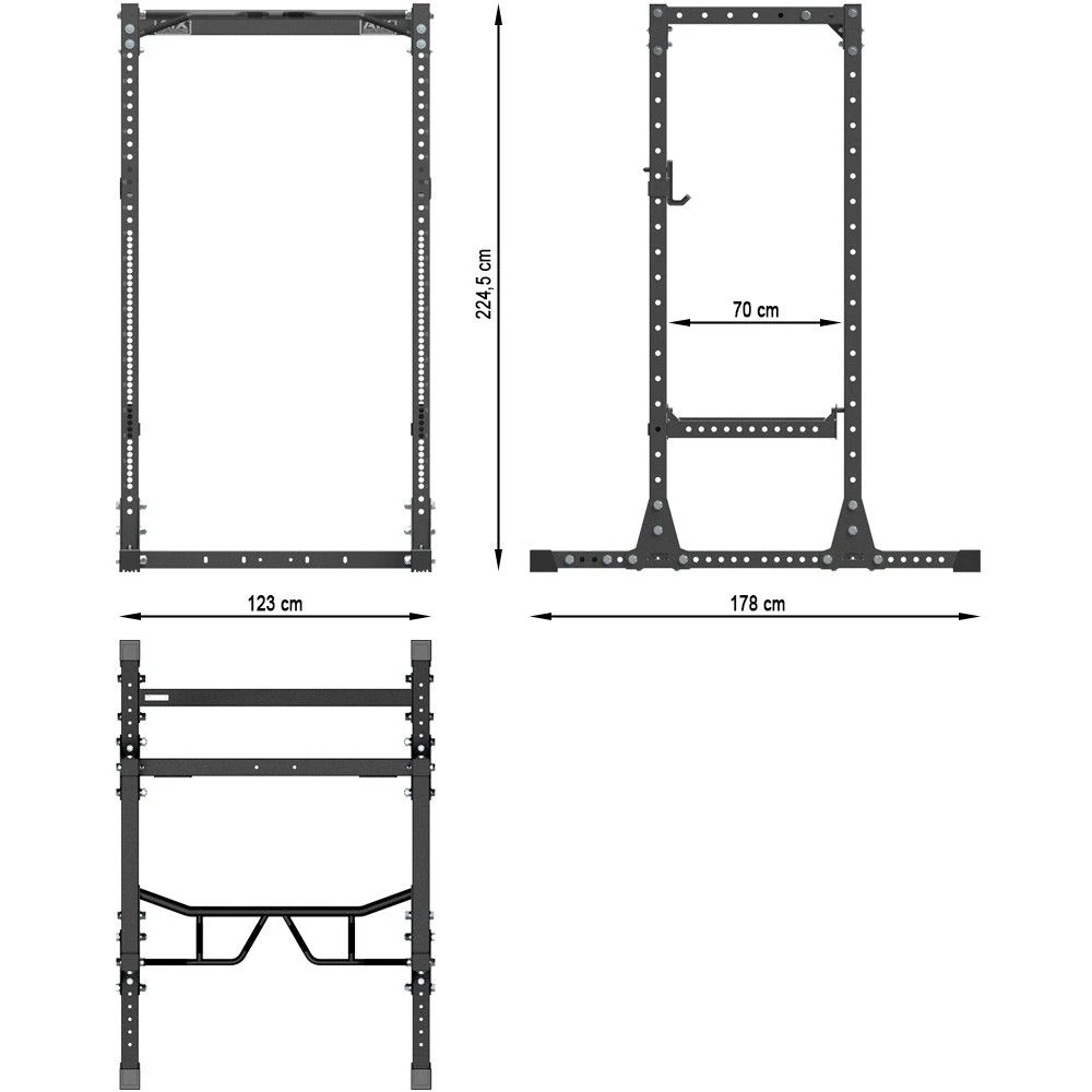 ATX Power Rack PRX-755 SD SET-100 (Short-Distance Hole Spacing) - Image 3