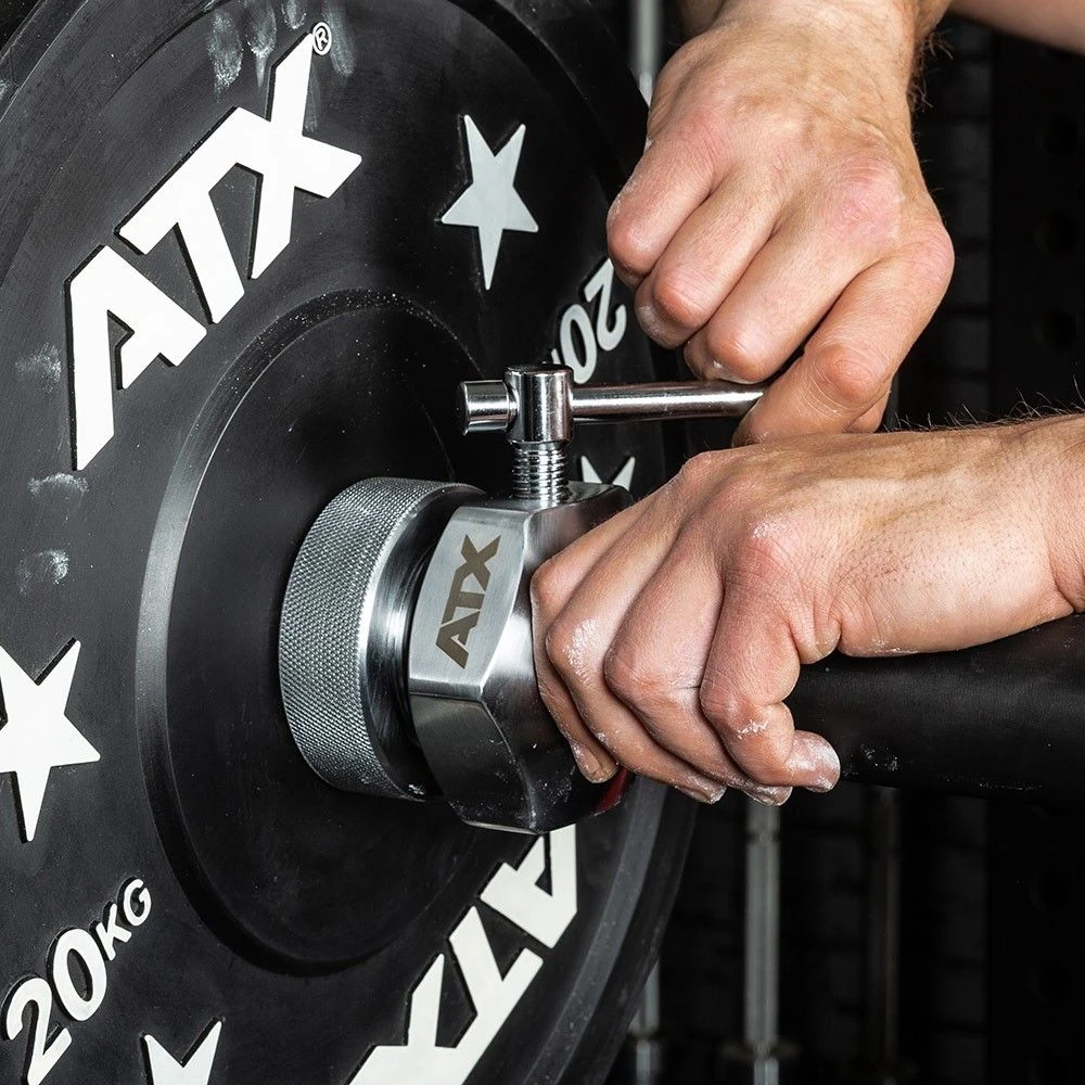 ATX Olympic Competition Weightlifting Collars (Pair) - Short Design - Image 13