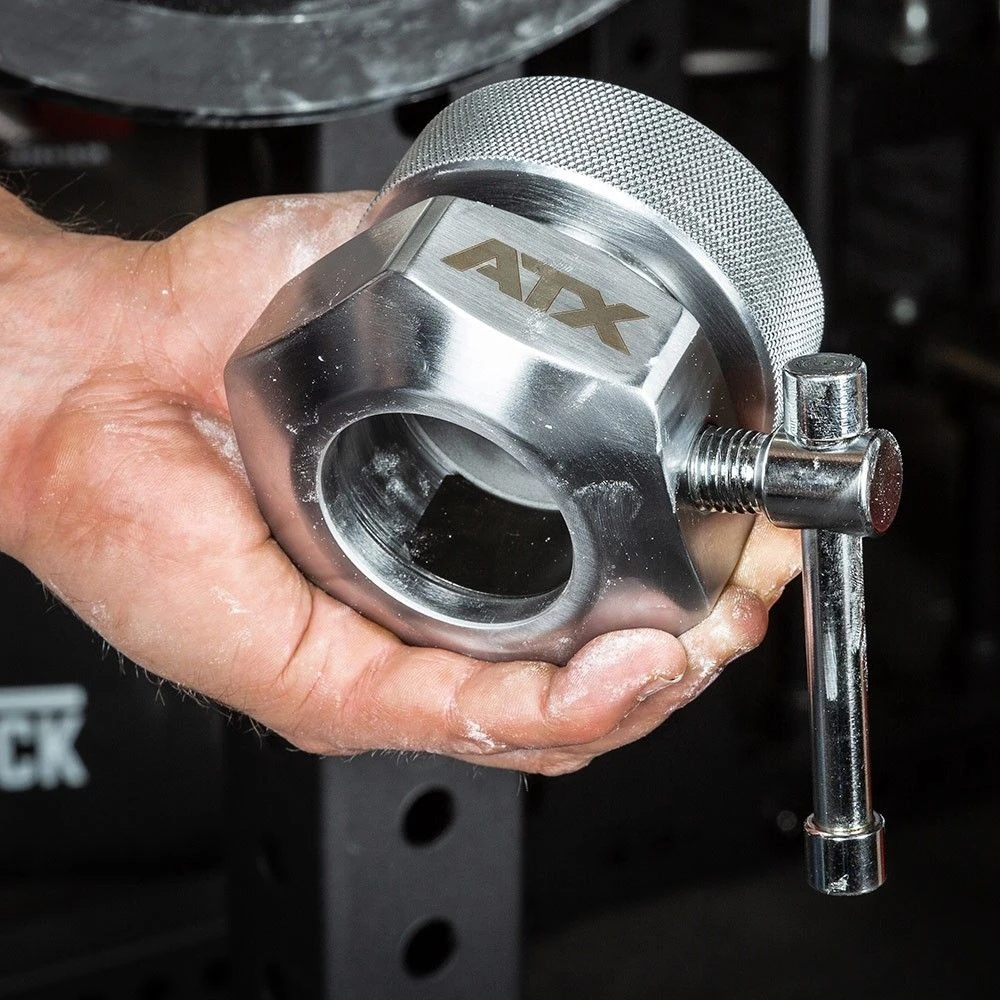 ATX Olympic Competition Weightlifting Collars (Pair) - Short Design - Image 3