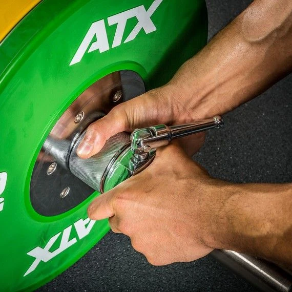 ATX Olympic Competition Weightlifting Collars (Pair) - Short Design - Image 4